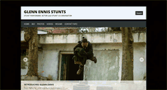 Desktop Screenshot of glennennisstunts.com